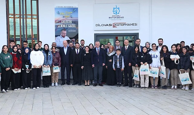 Kocaeli'de gençlere modern kütüphane vizyonu