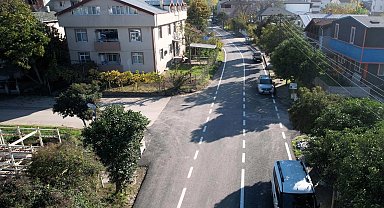 Kocaeli'de Gölcük Bilgin Caddesi yeni yüzüne kavuştu
