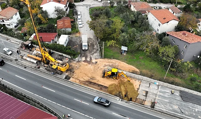 Kocaeli'de Gölcük Ulaşlı'nın kritik noktasında düğüm çözülüyor