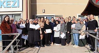 Kocaeli'de 'Güçlü Kadın Güçlü Toplum'da ilk grup eğitimler tamamlandı