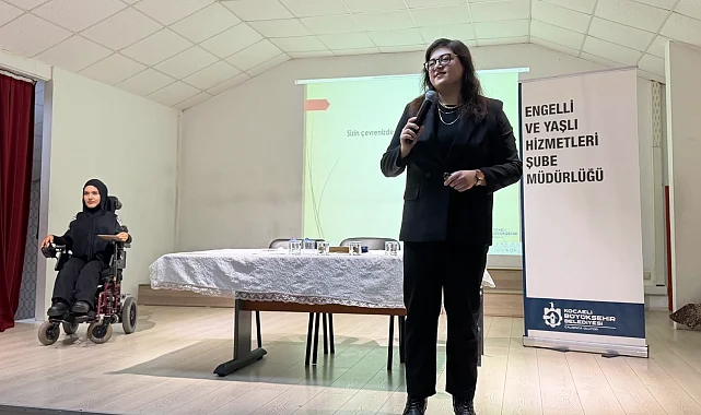 Kocaeli'de öğrencilere engellilik farkındalığı eğitimi