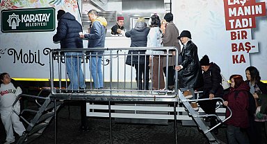 Konya Karatay'da sahlep geleneği bu yıl da sürüyor