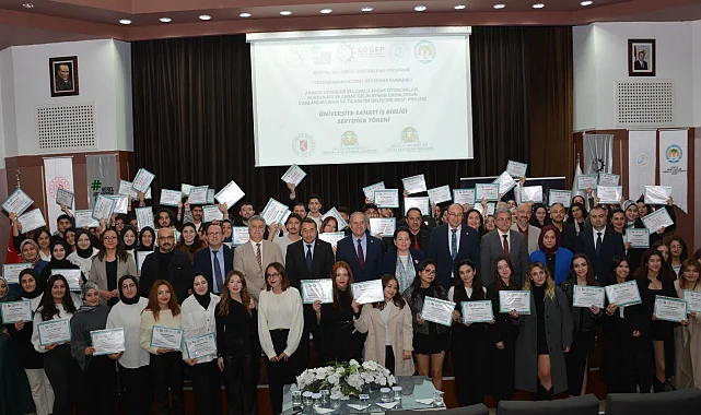 Konya'da ahşap sanatlarını yaşatan projede 118 kursiyer sertifikalandı