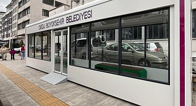 Ordu'da akıllı durak dönemi başladı