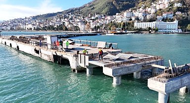 Ordu'da Altınordu rıhtımı yeniden canlanıyor