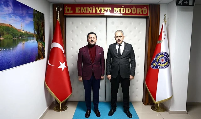 Rasim Arı'dan Nevşehir Emniyet Müdürü Karaman'a ziyaret