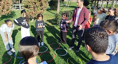 Sinop Ayancık'ta ortaokul oğrencilerine oryantiring etkinlik