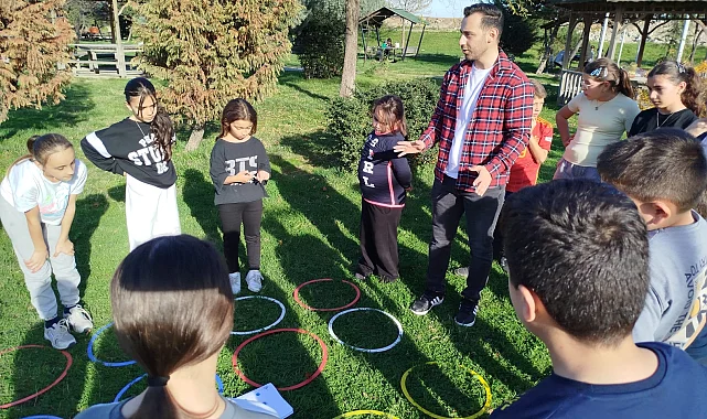 Sinop Ayancık'ta ortaokul oğrencilerine oryantiring etkinlik
