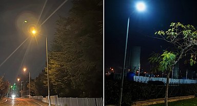 Sokak lambalarında UEDAŞ'tan LED dönüşüm