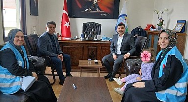 TÜGVA Türkeli'den Kaymakam Kandemir ve İlçe Protokolüne ziyaret