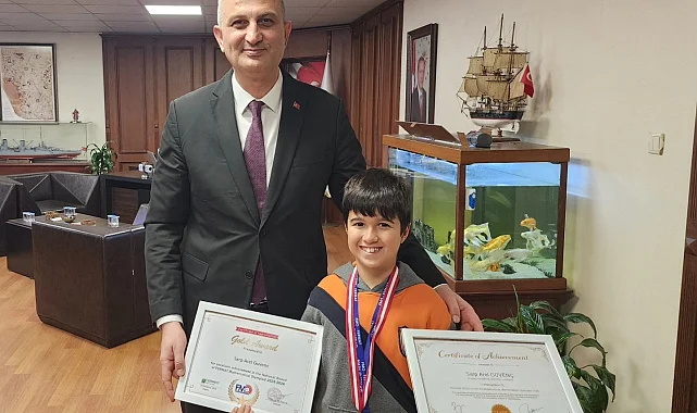 Türkiye'nin ve Gölcük'ün gururu oldu