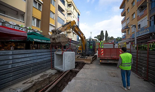 Bayraklı'da su baskınlarına 140 milyonluk çözüm