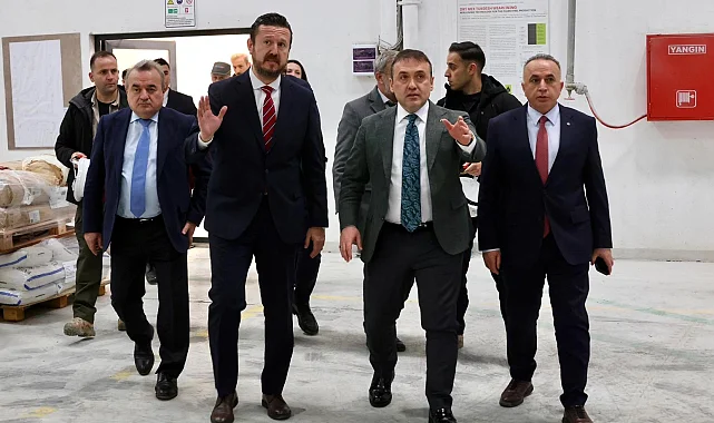 Bozüyük OSB'de stratejik üretime Vali'den yakın takip