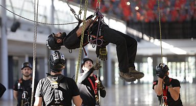 Bursa Büyükşehir ekibi afetlere her daim hazır