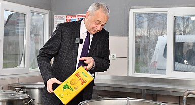 Bursa Mustafakemalpaşa'da tarladan sofraya dayanışma