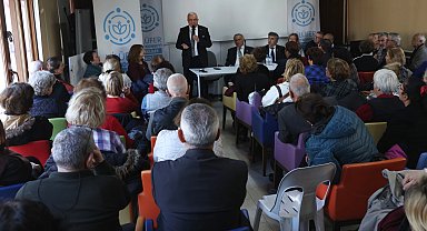 Bursa Nilüfer'de Başkan Özdemir emeklilerle buluştu