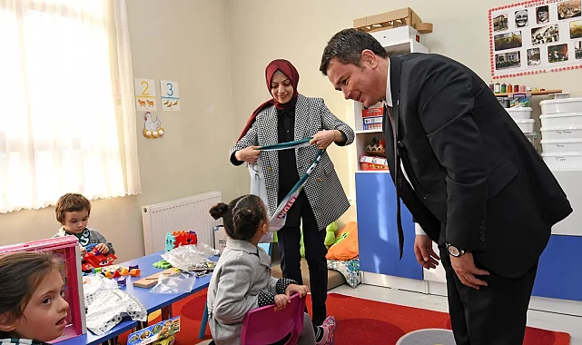 Bursa protokolü özel çocukların karne gününde buluştu