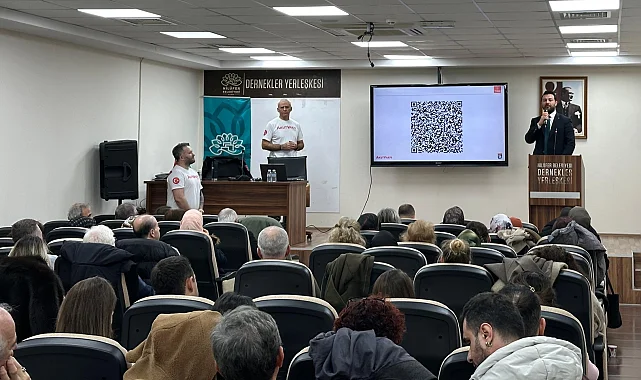 Bursa'da Nilüfer Belediyesi personeline "Temel Afet Bilinci" eğitimi