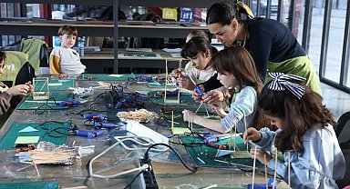 Bursa'da Nilüferli çocukların tatili dolu dolu geçiyor