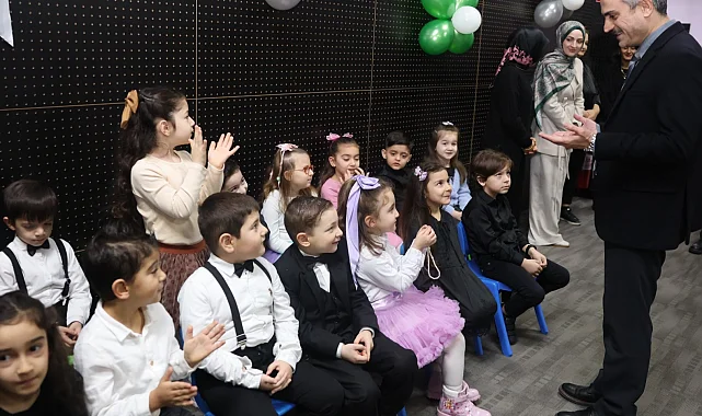 Çayırova'da çocuk kulüplerinde karne coşkusu