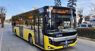 Çorum'da toplu ulaşım araçları rekora imza attı