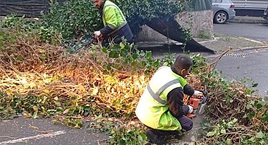 İstanbul Bakırköy fırtına ve yağışa karşı teyakkuzda!