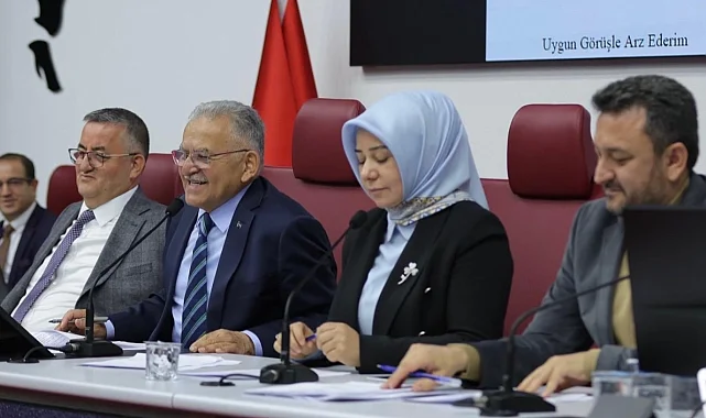 Kayseri Büyükşehir Meclisi'nden Elitaş'a vefa