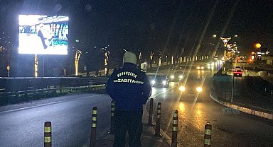 Kocaeli Büyükşehir ekipleri yeni yılda da nöbette