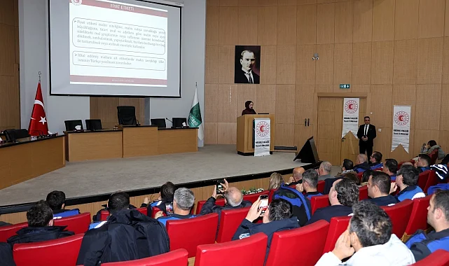 Kocaeli'de zabıtaya "Tüketici Kanunu" eğitimi