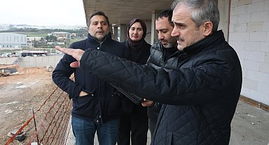 Koceli'de Spor Lisesi'nde inşaat hızla sürüyor  