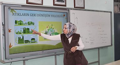 Kütahya'da bin 300 öğrenciye sıfır atık eğitimi