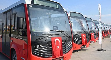 Manisa'da toplu taşımaya 12 yeni araç