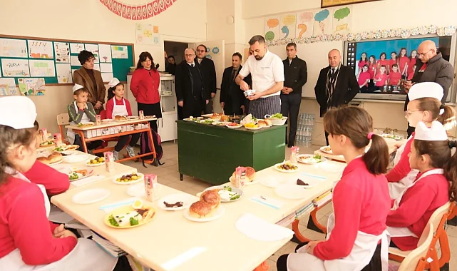 Marmarabirlik'ten çocuklara zeytinli lezzet atölyesi