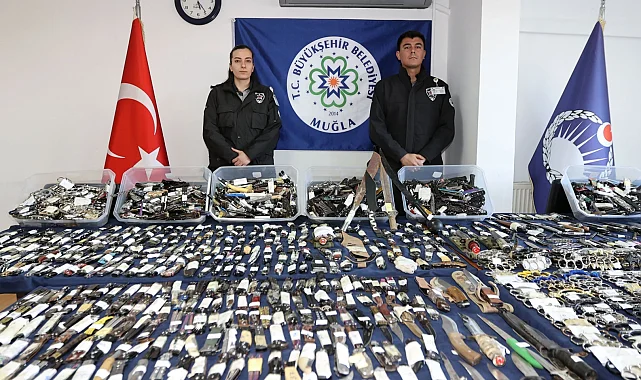 Muğla otogarlarında sıkı güvenlik... 2 bin 520 kesici alet ele geçirildi