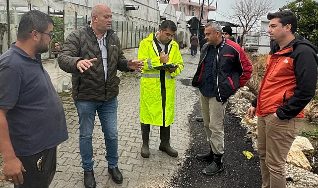 Muğla'da yaşanan afet sonrası inceleme