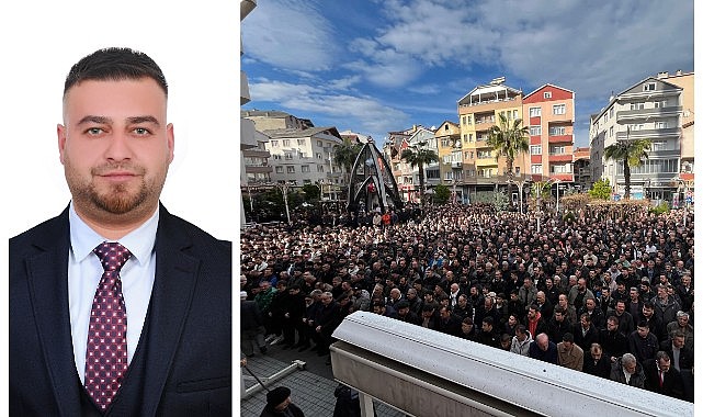 Muhtar Recep Kaya'ya Türkeli'de hüzünlü veda