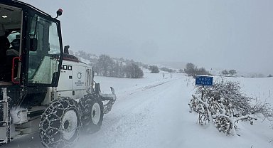 Ordu'da karla mücadelede Büyükşehir seferberliği