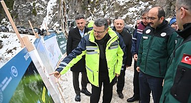 Trabzon'da Karakaya Barajı için inceleme