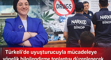 Türkeli'de uyuşturucuyla mücadeleye yönelik bilgilendirme toplantısı düzenlenecek