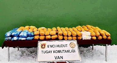 Van Hudut Hattı'nda 50 kilogram uyuşturucu ele geçirildi