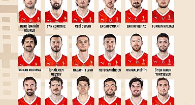 'A Erkek Milli'lerin 18 kişilik aday kadrosu açıklandı