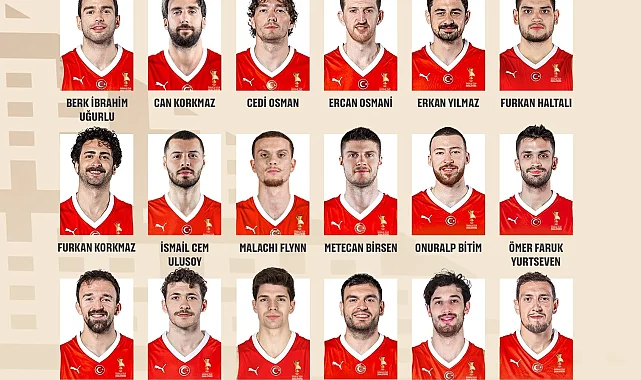 'A Erkek Milli'lerin 18 kişilik aday kadrosu açıklandı