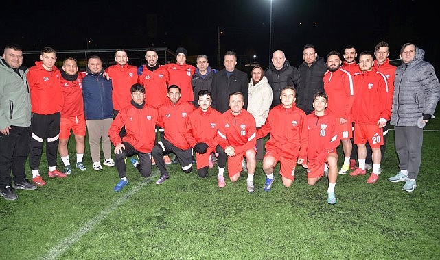 Başkan Şahin'den kritik maç öncesi takıma destek