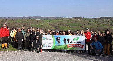 Bizim Köy Doğa Yürüyüşü bu ay Nebihoca'da gerçekleştirildi