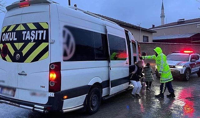 Bursa'da okul ziliyle birlkte Jandarma denetimleri artırdı