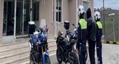 Düzce'de tehlikeli gösteri cezasız kalmadı