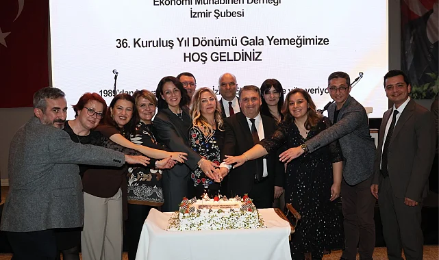 Ekonomi Muhabirleri Derneği İzmir Şubesi 36. yaşını Foça'da kutladı