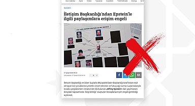 İletişim'den "Epstein paylaşımlarına erişim engeli" iddiasına yanıt