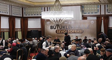 Konya Büyükşehir'den 'sevgi' sofrası