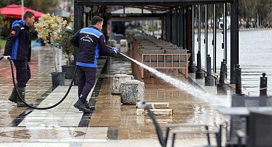 Muğla Köyceğiz'de göl taşkınının izleri silindi